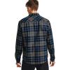 imageUnder Armour Mens Tradesman Flannel 20Brown Umber 281Graphite Blue