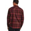 imageUnder Armour Mens Tradesman Flannel 20Cinna Red 688Black