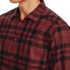 imageUnder Armour Mens Tradesman Flannel 20Cinna Red 688Black
