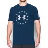 imageUnder Armor Mens Freedom Logo TShirtBlackout Navy 997White