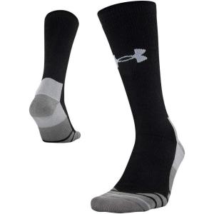 imageUnder Armour Hitch Rugged Boot Socks 1PairBlack and Gray