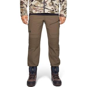 imageUnder Armour Mens Camo Ridge Reaper Raider Motoinspired Slimfit Mid Rise Straight Leg Joggers PantsBrown Black