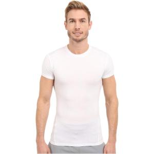 imageUnder Armour Mens HeatGear Tactical Compression ShortSleeve TShirtWhite 100White