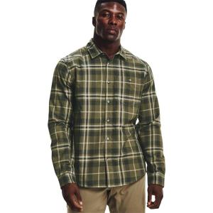 imageUnder Armour Mens Tradesman Flannel 20Marine Od Green 390Marine Od Green