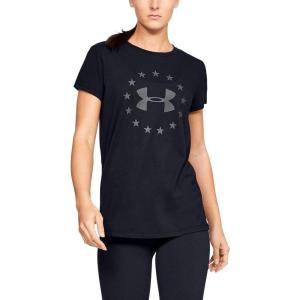 imageUnder Armour Womens Freedom Logo TShirtBlack