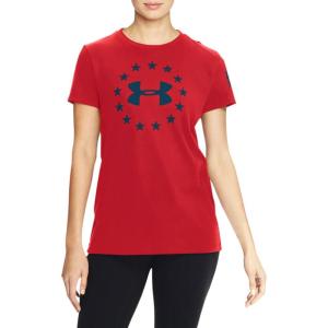imageUnder Armour Womens Freedom Logo TShirtRed