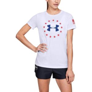 imageUnder Armour Womens Freedom Logo TShirtWhite