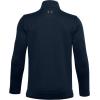 imageUnder Armour Boys Sweater Fleece 12 ZipAcademy Blue 408Pitch Gray