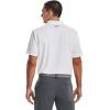 imageUnder Armour Mens Performance 30 Polo100 White   Pitch Gray