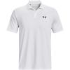 imageUnder Armour Mens Performance 30 Polo100 White   Pitch Gray