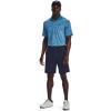 imageUnder Armour Mens Performance 30 Polo466 Cosmic Blue   Midnight Navy