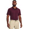 imageUnder Armour Mens Performance 30 Polo600 Dark Maroon   Pitch Gray