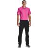imageUnder Armour Mens Performance 30 Polo652 Rebel Pink   Black