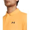 imageUnder Armour Mens Performance 30 Polo803 Nova Orange   Downpour Gray