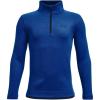 imageUnder Armour Boys Sweater Fleece 12 ZipRoyal 400Academy Blue