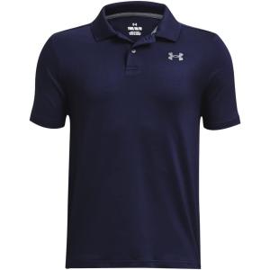 imageUnder Armour Boys Performance Polo410 Midnight Navy   Pitch Gray