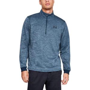 imageUnder Armour Mens Armour Fleece 12 ZipAcademy Blue 408Black