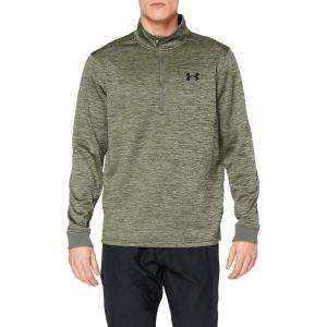 imageUnder Armour Mens Armour Fleece 12 ZipMoss Green Black