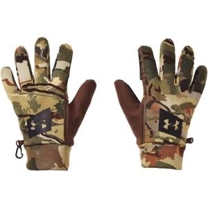 imageUnder Armour Mens Hunt Early Season Fleece GlovesUA Forest 20 Camo 988Black