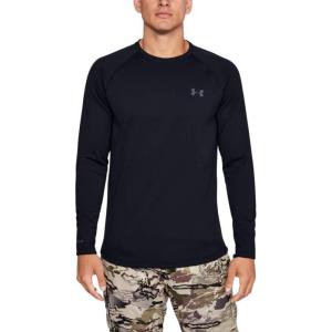 imageUnder Armour Mens Packaged Base 40 Crew TShirtBlack
