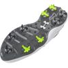 imageUnder Armour Mens Drive Pro Golf Shoe100 WhiteWhiteMetallic Gun Metal