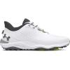 imageUnder Armour Mens Drive Pro Golf Shoe100 WhiteWhiteMetallic Gun Metal