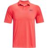 imageUnder Armour Mens Performance 20 Golf PoloRush Red 820Academy Blue