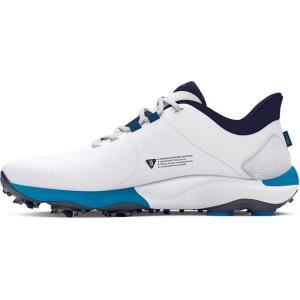 imageUnder Armour Mens Drive Pro Golf Shoe101 WhiteCapriMidnight Navy