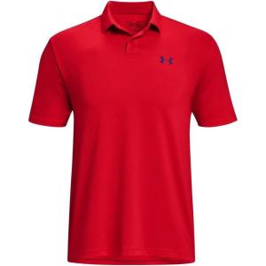 imageUnder Armour Mens Performance 20 Golf Polo890 Radio Red   Bauhaus Blue