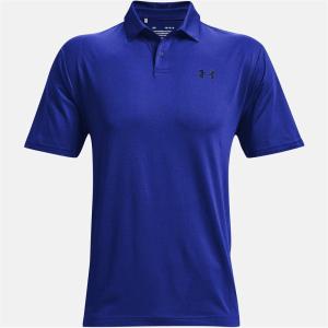 imageUnder Armour Mens Performance 20 Golf PoloRoyal 400Academy Blue