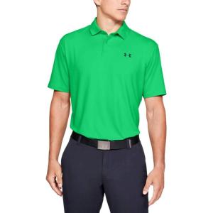 imageUnder Armour Mens Performance 20 Golf PoloVapor Green 299Black