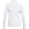 imageUnder Armour Womens Playoff 14 Zip Long Sleeve101 White  Tetra Gray  Tetra Gray