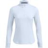 imageUnder Armour Womens Playoff 14 Zip Long Sleeve464 Nimbus Blue  Midnight Navy  Midnight Navy
