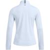 imageUnder Armour Womens Playoff 14 Zip Long Sleeve464 Nimbus Blue  Midnight Navy  Midnight Navy