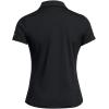 imageUnder Armour Womens Playoff Short Sleeve Polo001 Black  Black  Halo Gray
