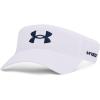 imageUnder Armour Mens Golf96 VisorWhite 100Academy Blue