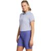 imageUnder Armour Womens Playoff Short Sleeve Polo539 Celeste  White  Midnight Navy