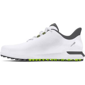 imageUnder Armour Mens Drive Fade Spikeless Golf Shoe100 WhiteWhiteTitan Gray