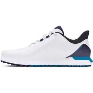 imageUnder Armour Mens Drive Fade Spikeless Golf Shoe101 WhiteCapriMidnight Navy