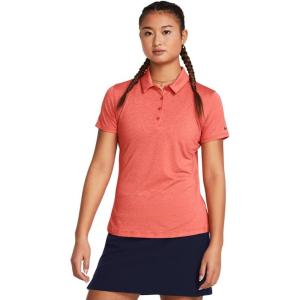 imageUnder Armour Womens Playoff Short Sleeve Polo814 Red Solstice  Coho  Midnight Navy