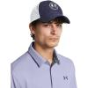 imageUnder Armour Mens Isochill Driver Mesh Adjustable Hat411 Midnight Navy   White