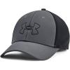imageUnder Armour Mens Isochill Driver Mesh Adjustable HatPitch Gray 012Pitch Gray