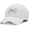 imageUnder Armour Mens Isochill Driver Mesh Adjustable HatWhite 100Black