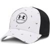 imageUnder Armour Mens Isochill Driver Mesh Adjustable HatWhite 101White