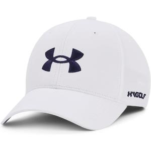 imageUnder Armour Mens Golf96 HatWhiteMidnight Navy