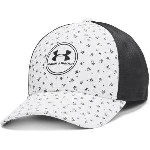 imageUnder Armour Mens Isochill Driver Mesh Adjustable Hat102 White  White  Black