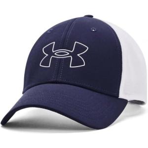 imageUnder Armour Mens Isochill Driver Mesh Adjustable Hat410 Midnight Navy   White