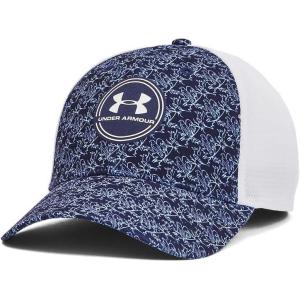 imageUnder Armour Mens Isochill Driver Mesh Adjustable Hat412 Midnight Navy  Midnight Navy  White