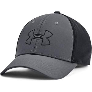 imageUnder Armour Mens Isochill Driver Mesh Adjustable HatPitch Gray 012Pitch Gray