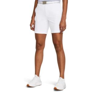 imageUnder Armour Womens Drive Shorts100 White   Halo Gray
